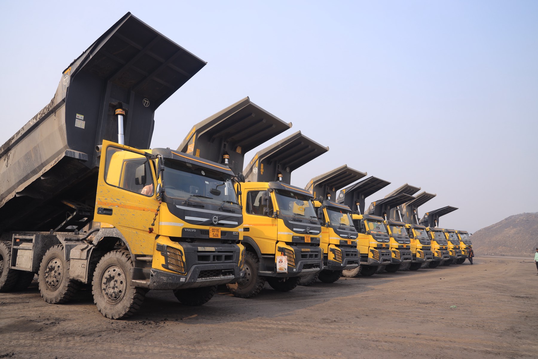 Tipper fleet lineup